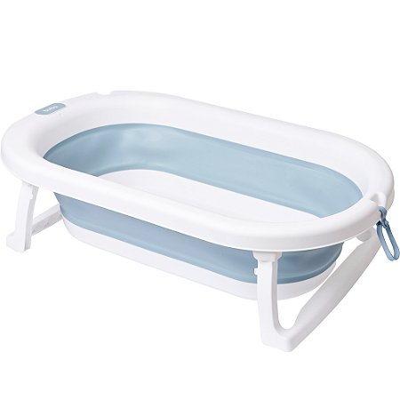 Banheira Dobrável Azul - Buba