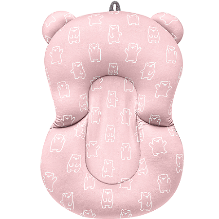 Almofada de Banho Ursinho Rosa - Buba