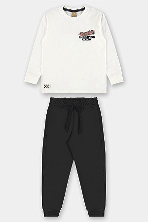 Conjunto Camiseta Champion - Tam 4 - Up Baby