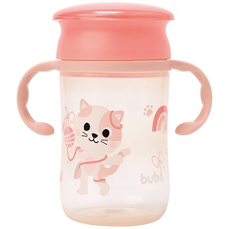 Copo de Treinamento 360 Buba Zoo Gato - Buba