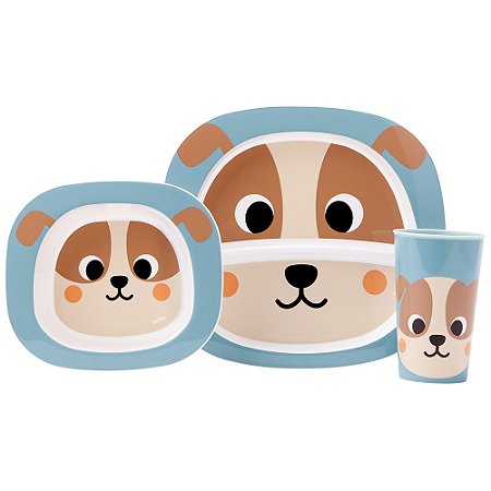Kit Refeição Buba Zoo Cachorro - Buba