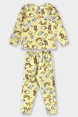 Pijama Blusa e Calça Oncinha - Tam 6 - Up Baby