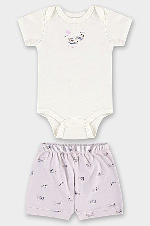 Conjunto Short Rosinha Salsichinha - Tam GG - Up Baby