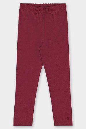 Calça Legging Cotton Vermelha - Tam 6 - Up Baby