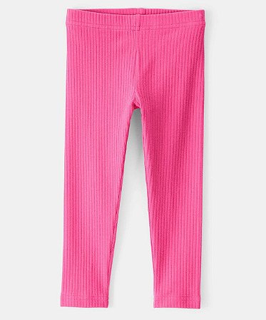 Calça Legging Rosa Choque - 2T (2 a 3 anos) - Carter's