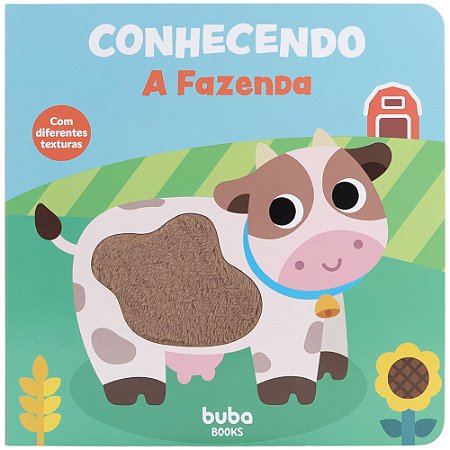 Livrinho com texturas conhecendo a fazenda - Buba