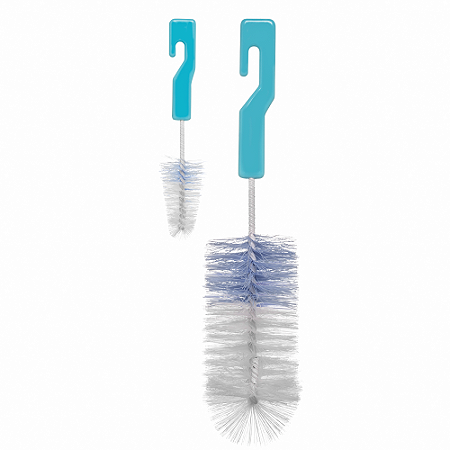Kit Escovas Mamadeira e Bico Azul - Buba