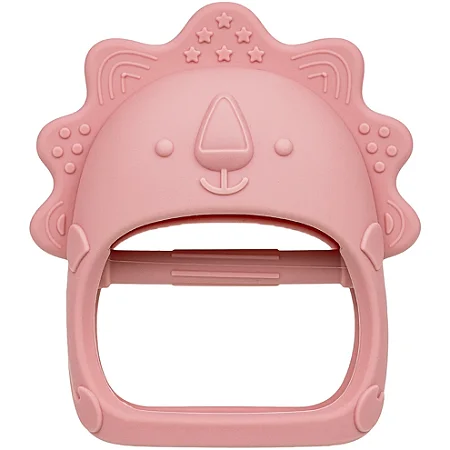 Mordedor Mãozinha em Silicone Rosa - Buba