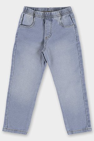 Calça Jeans com Elastano Menina - Tam 3 - Up Baby