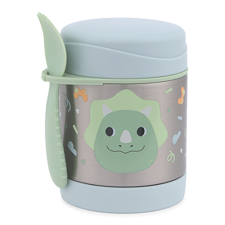 Pote Térmico com Talher Besties Dino - Skip Hop