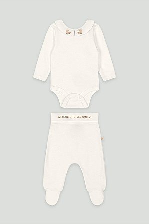 Conjunto Welcome to the World - Tam P - Up Baby