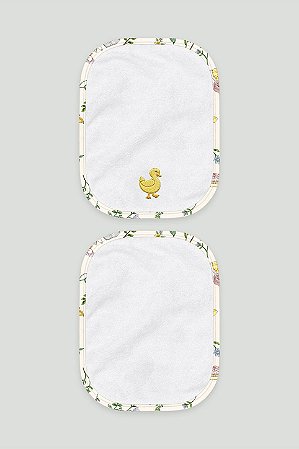 Kit 2 Toalhas de Boca Pato/Patinhas - Up Baby
