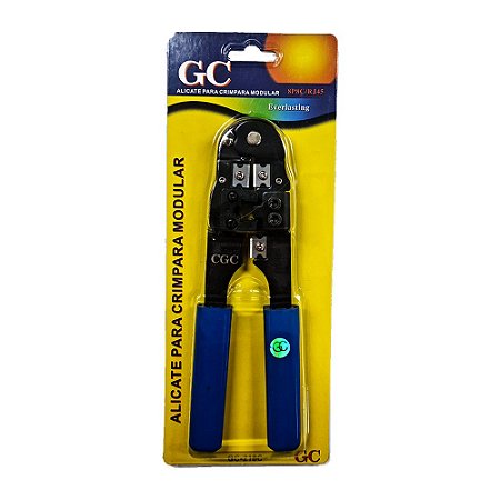 Alicate de Crimpar e corte RJ45 8P 8C 210C  Marca GC