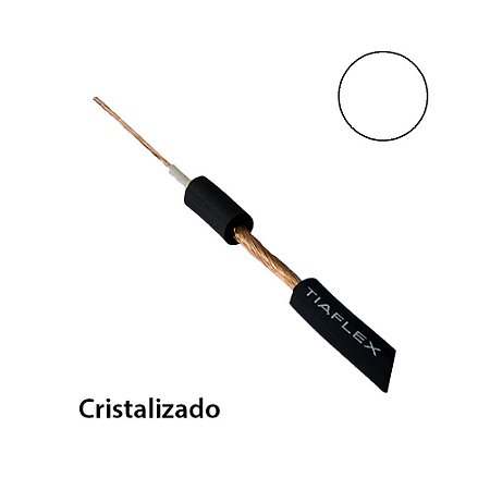 Cabo Audio Frequência Guitarra AF(E) 1 x 0,50mm 2 - Branco - rolo com 100 mts