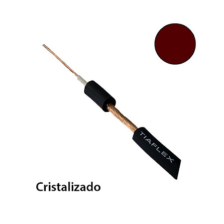 Cabo Audio Frequência Guitarra AF(E) 1 x 0,50mm 2 - Bordo - rolo com 100 mts