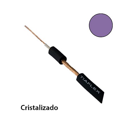 Cabo Audio Frequência Guitarra AF(E) 1 x 0,50mm 2 - Violeta - rolo com 100 mts