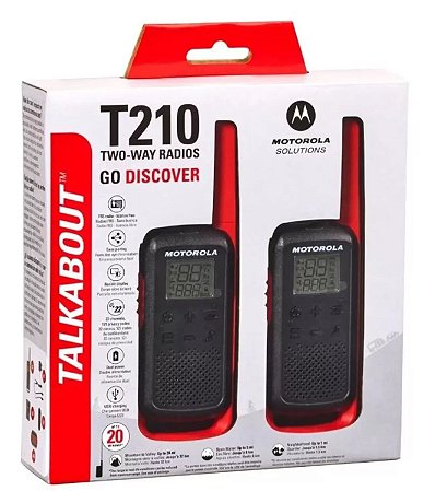 Rádio Comunicador Walk Talk Motorola Talkabout T210