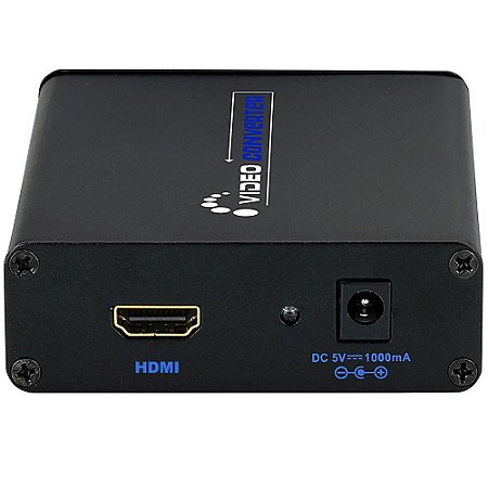 Conversor Hdmi Para Vga Com Áudio P2, Video Ativo