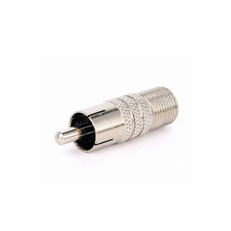 Adaptador Rca Macho Para Coaxial Fêmea