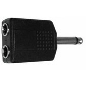Adaptador P10 Macho x 2 P10 Fêmea Mono