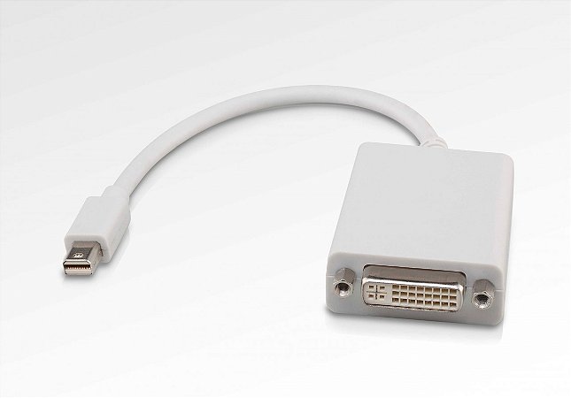Cabo Mini DisplayPort Macho X Dvi Fêmea Macbook