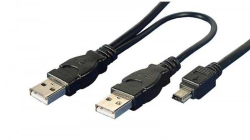 Cabo Usb Para Hd Externo Mini Usb 30Cm