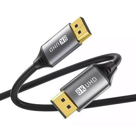 Cabo Displayport 8k Versão 1.4 1,80 Metros Ate 165hz Top