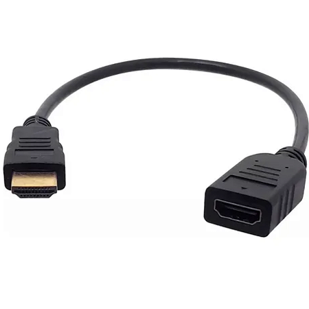 Cabo Extensor Hdmi Prolongador Compatível Amazon Fire - 30cm