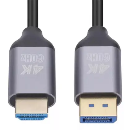 Cabo DisplayPort Macho Para Hdmi Macho 4k 3 Metros