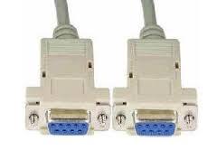 Cabo Db9 Rs232 Fêmea X Fêmea 1 Metro 10x26 AWG