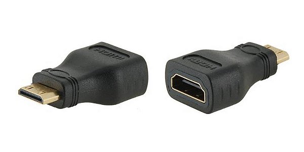 Adaptador Hdmi Fêmea Mini Macho