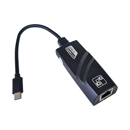 Placa de rede USB-C Rj45 10/100/1000 Gigabit