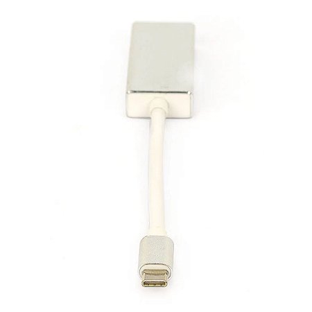 Cabo Adaptador USB Tipy-C 3.1 para Displayport F Prata 4K