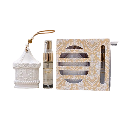 Kit Gesso Perfumado Carrossel + Aromatizador Spray Aromá