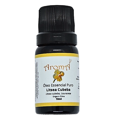 Óleo Essencial Litsea Cubeba Aromá 10ml - Combate a insônia