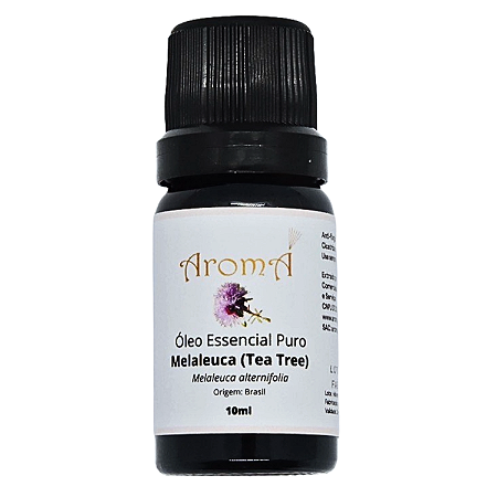 Óleo Essencial de Melaleuca (Tea Tree) Aromá 10ml - Anti-fúngico