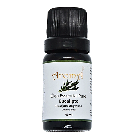 Óleo Essencial de Eucalipto Aromá 10ml - Vias Respiratórias