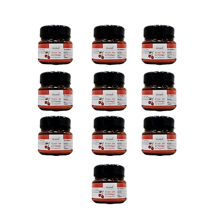 Kit 10 Mini Sais de Banho/Escalda Pés 40g Flor de Pitanga Aromá