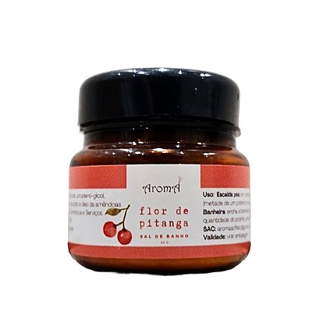 Mini Sal de Banho/Escalda Pés 40g Flor de Pitanga Aromá
