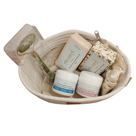 Cesta Autocuidado Luxo Aromá - Corpo e Rosto