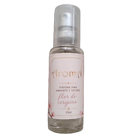Perfume Concentrado para Ambiente e Tecidos Flor de Cerejeira 15ml