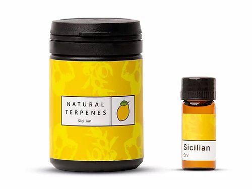 Terpeno Natural Full Spectrum Sicillian Lemon opção 5ml
