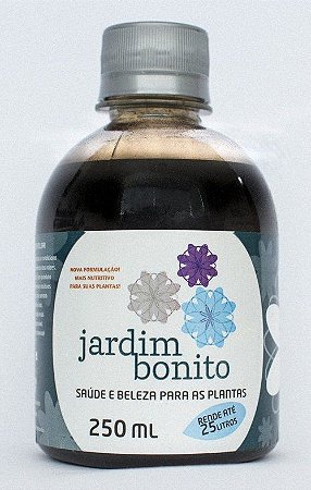 Fertilizante Orgânico 3-1-1  Jardim Bonito opção de 250 e 500ml