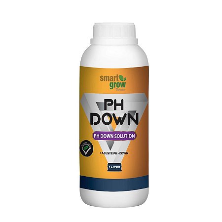 pH Down Super Concentrado para Calibração da Solução Nutritiva - opção de 250ml e 1 Litro