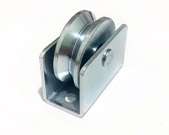 Roldana Portão Correr 1 1/2 Polegada Em V Com Caixa