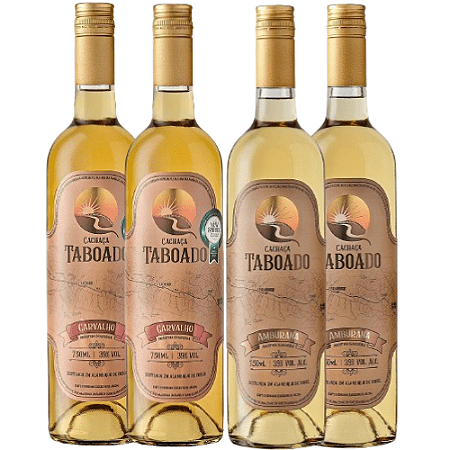 Combo 4 |  CARVALHO - 1° LUGAR  CONCURSO CACHAÇA SP + AMBURANA - 3° LUGAR CONCURSO CACHAÇA SP