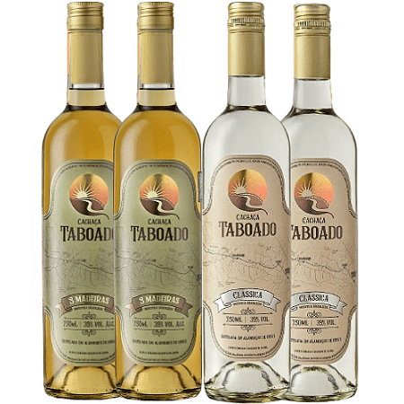Combo 4 | CLÁSSICA - 2° LUGAR CONCURSO CACHAÇA SP + 3 MADEIRAS CERTIFICADA ENVELHECIMENTO SUSTENTÁVEL