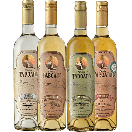 Combo 4 | CLÁSSICA 2° LUGAR + AMBURANA 3° LUGAR + CARVALHO 1° LUGAR CONCURSO CACHAÇA SP  + 3 MADEIRAS