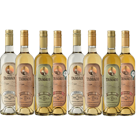 Combo 8 | CLÁSSICA 2° LUGAR  + AMBURANA 3° LUGAR + CARVALHO 1° LUGAR CONCURSO CACHAÇA SP + 3 MADEIRAS