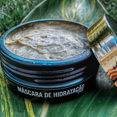 Máscara de Hidratação natural para crescimento e anti queda - 250g com extrato de Espinafre e Beterraba